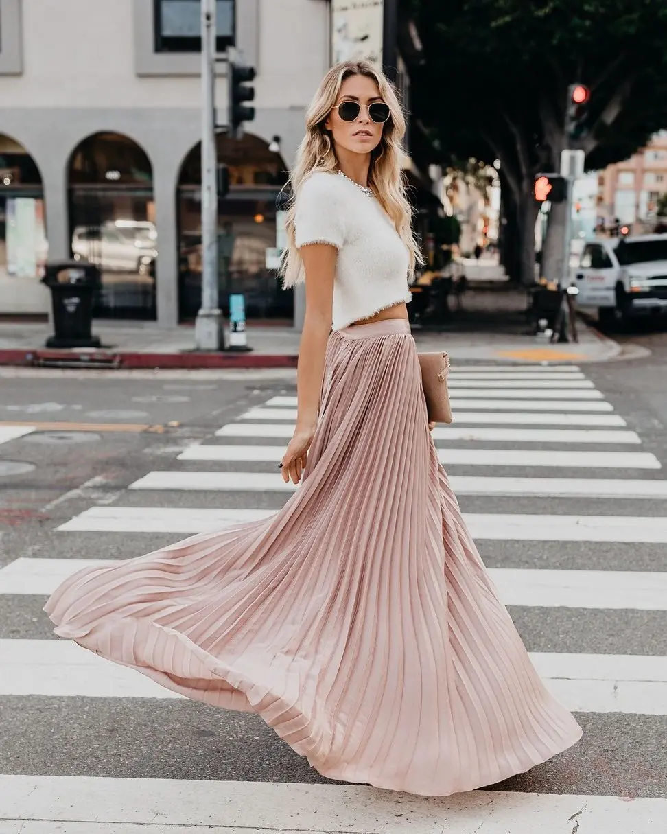 Платье С Юбкой Плиссе фото 43