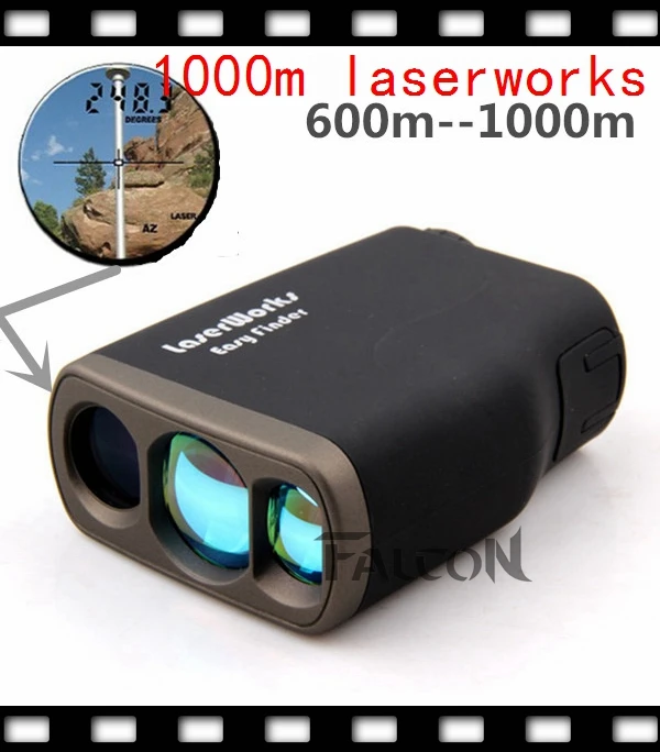 1000 m range finder handheld laser Golf font b rangefinders b font distance telescope speed scanning