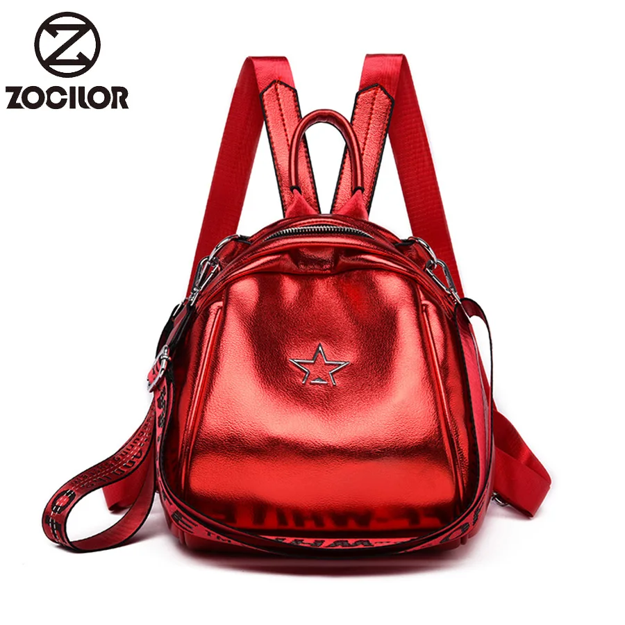 

2019 soft Women Backpacks Women's pu Leather Backpacks Female school backpack women Shoulder bags for teenage girls Travel Back