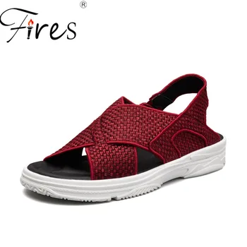 

Fires Summer Gladiator Men's Beach Sandals Outdoor Shoes Man Casual Shoe Flip Flops Camouflage Good Quality Male Flat Shoes