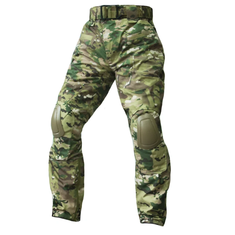 

TAK YIYING Camouflage Military Tactical Pants Army Military Uniform Trousers Airsoft Paintball Combat Pants With Knee Pads