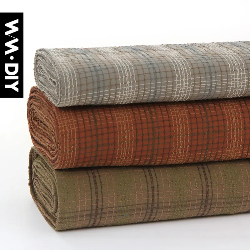 

Line fabric dyeing cloth, cotton fabric, Japan, jacquard fabric, patchwork, hand-made, diy, 50*55cm, imported dyeing cloth