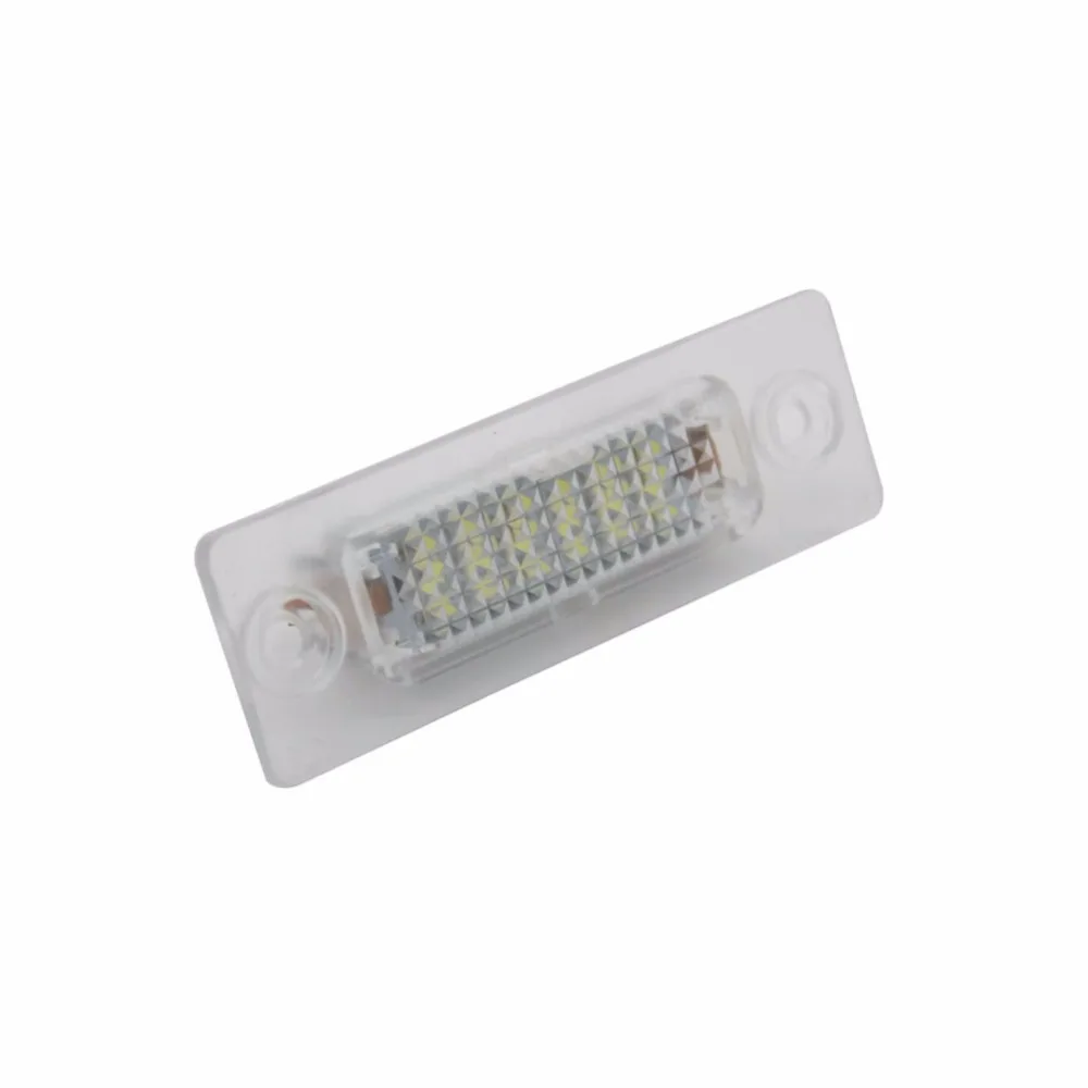 2 шт. без ошибок 18SMD светодиодный светильник номерного знака автомобильный