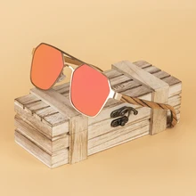 Новинка, деревянные солнцезащитные очки BOBO BIRD, поляризационные, UV400, модные женские очки, летние, для путешествий, отличный подарок, Лидирующий бренд, Прямая поставка