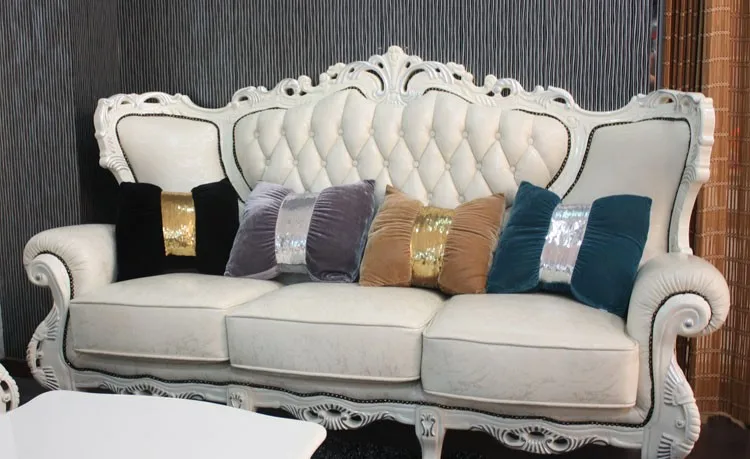 HAO JOY креативный супер роскошный ремень с блестками из золотистой бархатной ткани с бантом, дизайнерская подушка для дивана, кровати, домашний модельный Декор для комнаты