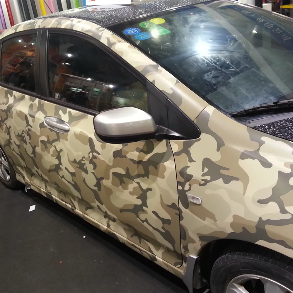Автомобильная шумный 20*152 м камуфляжная пленка для кузова автомобиля армейская