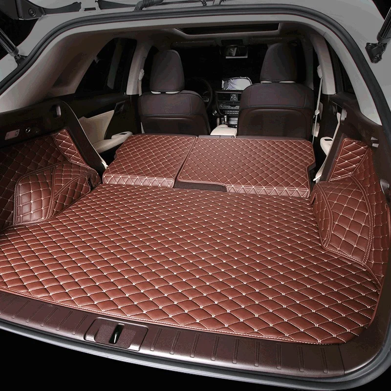 Коврик для багажника из волоконной кожи lexus rx200t rx350 rx450h rx300 2015 2016 2017 2018 2019 2020 al20 f