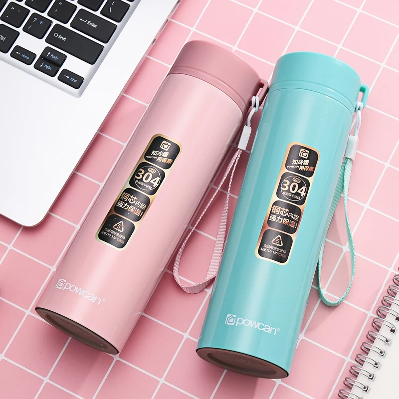 400ML Coffee Mug Thermal Water Bottle Vacuum Balloon Insulated