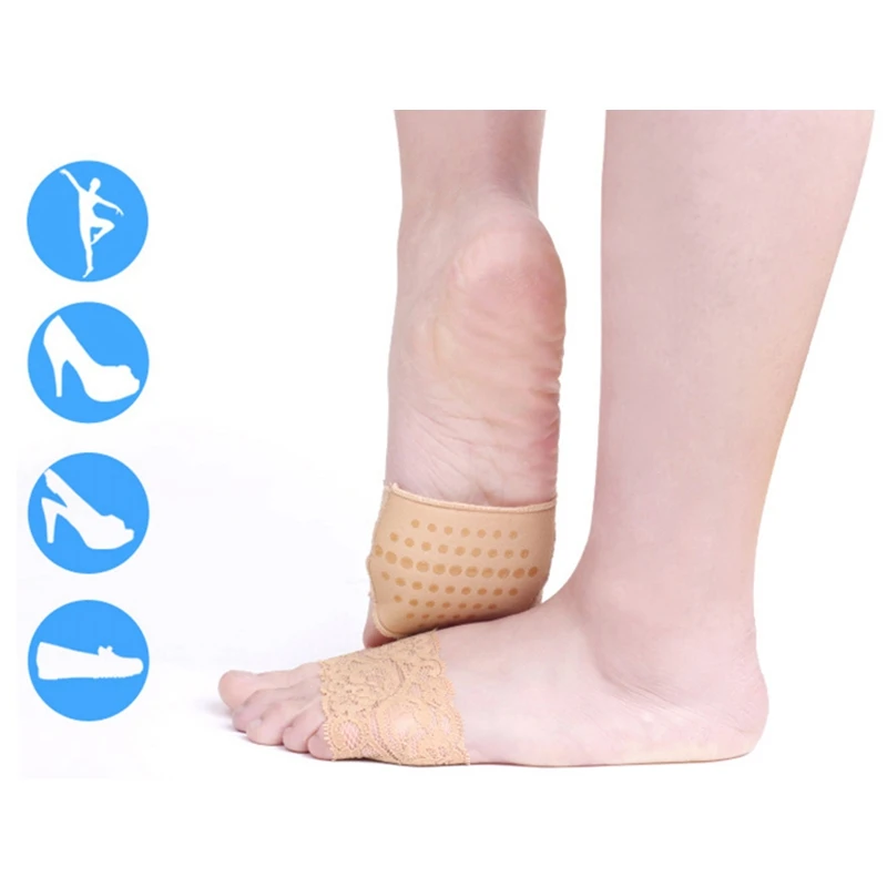 

1 Pair Shoes Accessories Forefoot Insoles Women Forefoot Pads High Heel Shoes Non-slip Protect Pain Relief Ladies Foot Care