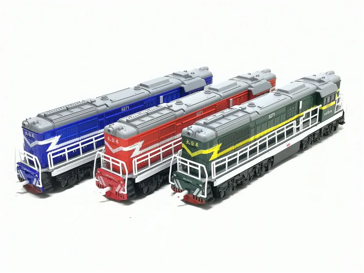  High simulation 1:50 locomotive alloy modelmetal sound and light back to the car modelboy toyschild