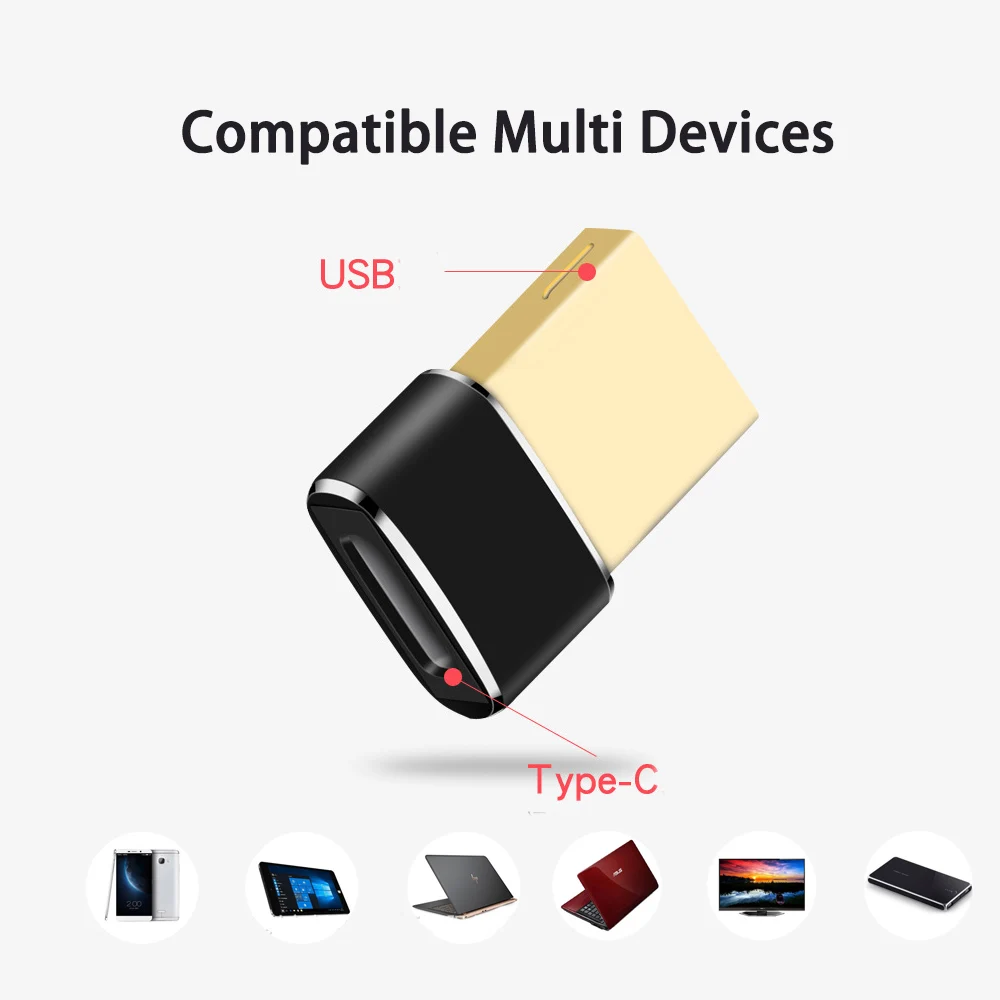 Адаптер usb type C OTG