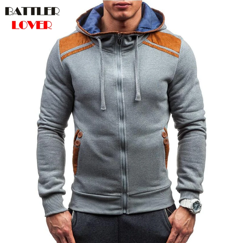 Luxury Designer Hoodies Mens Sweatshirts Fashion Hooded Jacket Zipper Sportswear Mans Autumn Thick Sweatshirt Men Brand Outwears
