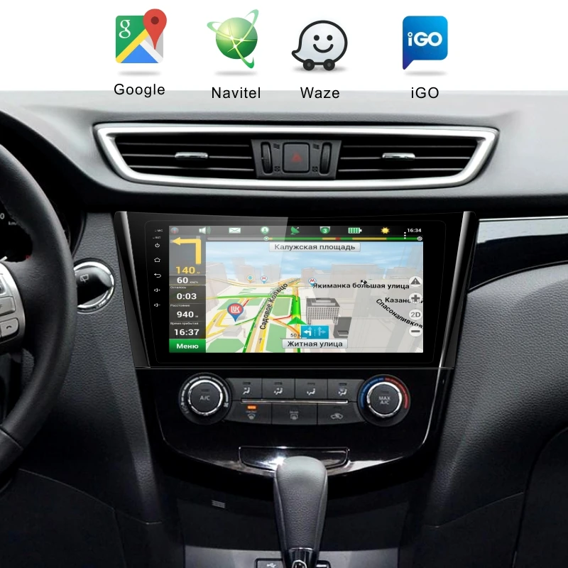 Flash Deal Dinpei Android 9.0 Car Radio Multimedia Player For  Nissan X-Trail Qashqai 2014 2015-2019 GPS Navigation Carplay 4G wifi video 3