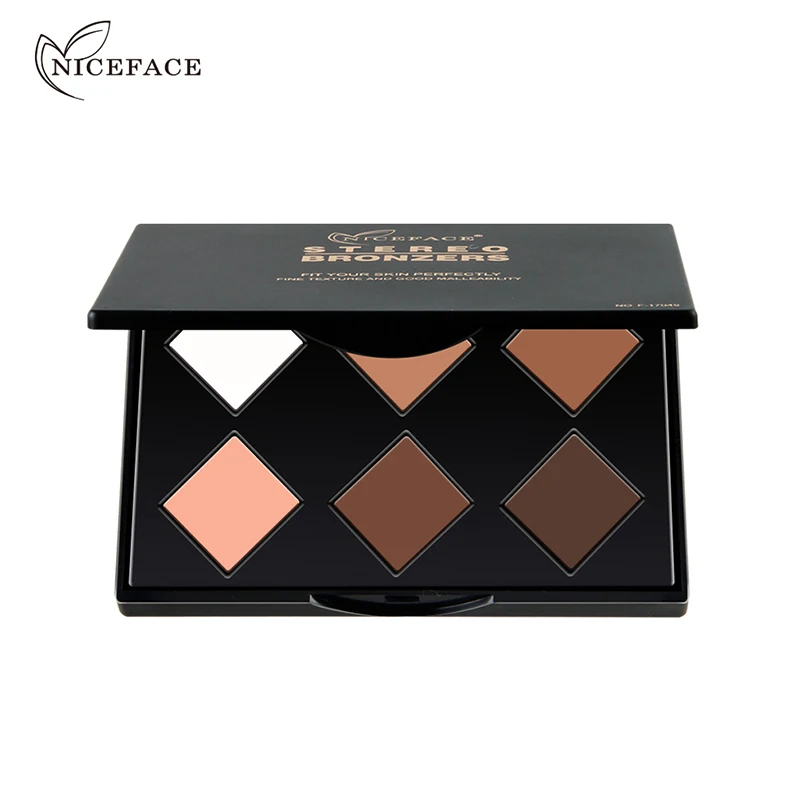 Professional Dark Skin Contouring Powder Cosmetics Waterproof Pigments
