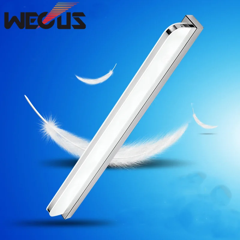 

Modern 420mm bathroom led mirror light 85-265V 7W cosmetic lamp microscopy cabinet lamps