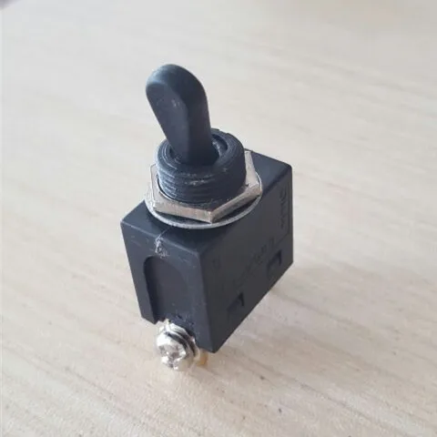 AC 250V 6A 5E4 2 контакта вкл. Выкл. Тумблер для электроинструмента 9523 угловая