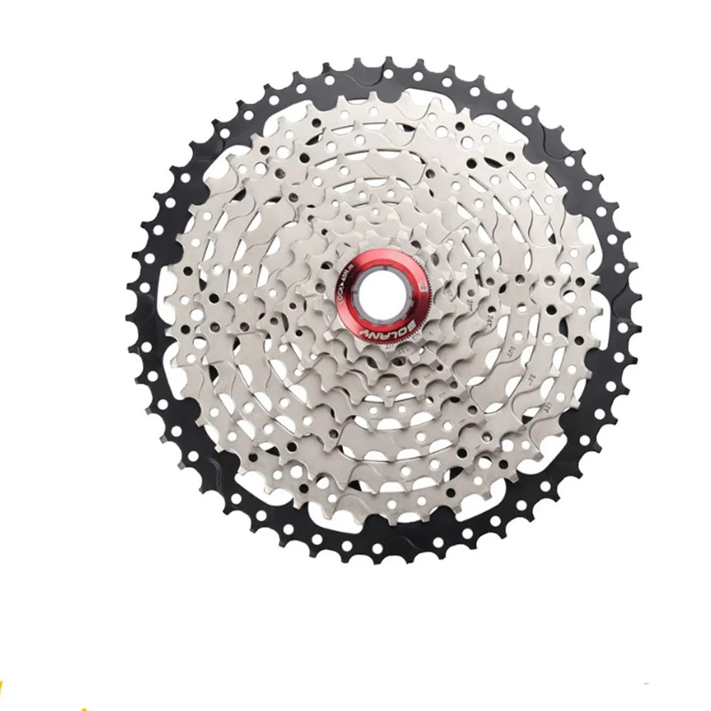 Freewheel 8 9 10 скорость 25 32 28 40 42 50T широкий коэффициент свободного хода на MTB горный велосипед Велоспорт кассета маховик звездочка - Цвет: 9S 11 To 50T