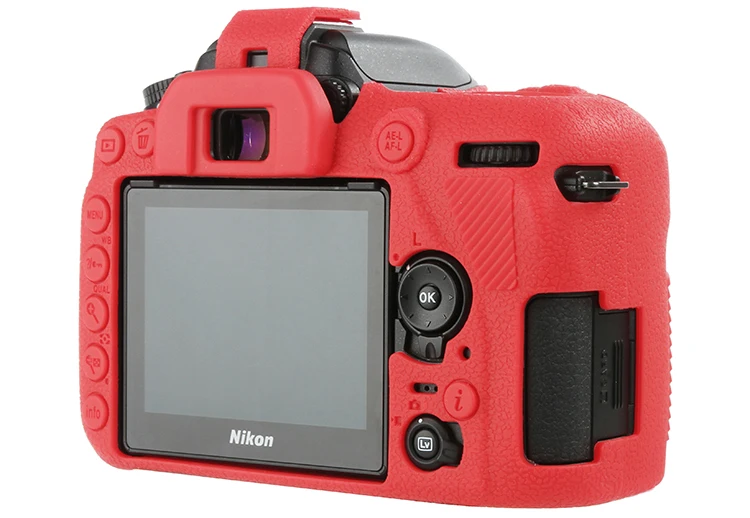 Slr Sacchetto Della Macchina Fotografica Per Nikon D7500 Fotocamera Leggera Copertura Della Cassa Del Sacchetto Per Nikon D7500 Rosso/Camouflage