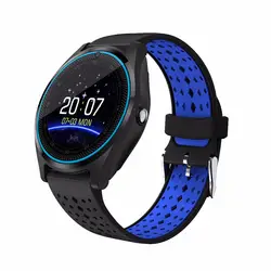 696 Bluetooth Смарт часы V9 с Камера Smartwatch Шагомер здоровья спортивные часы Для мужчин женские умные часы для Android и IOS
