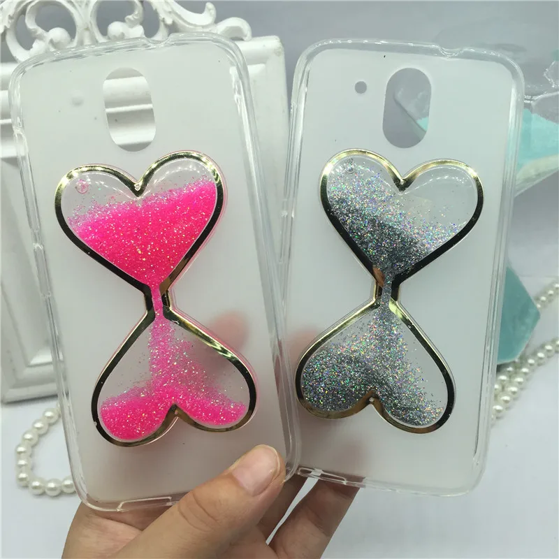 

Phone Case for HTC Desire 526 dual sim 526G Cases Silicon Bling Glitter Crystal Sequins Soft TPU Cover Fundas for HTC Desire 326