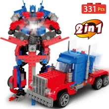 

Deformation Robot LegoINGLYs Transformation Series Building Block set Model Robot Vehicle Sport car Toy for boy children