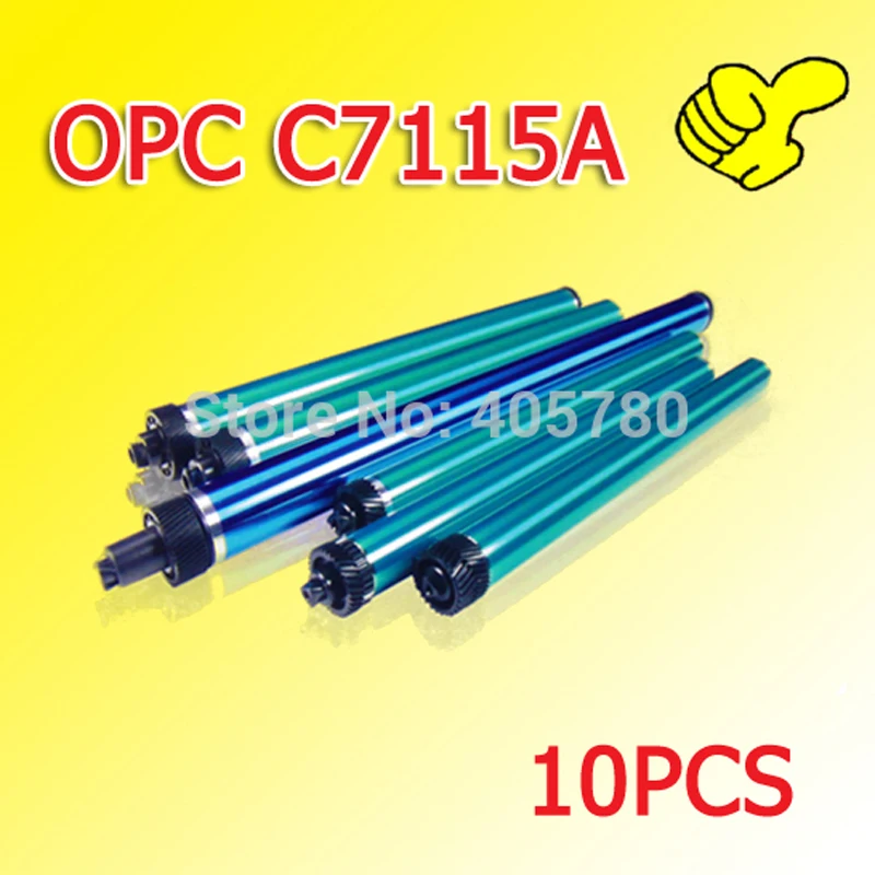 

10 шт. Новый C7115A OPC совместимый с HP1000/1200/1220/3300/3320/7115A барабан