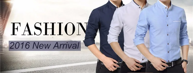 Slim Fashion Korean Dress Shirt Shirts Fit Long Mens BROWON Mandarin discount Clothes Sleeve Business New Last Men Collar Casual M-5XL Stop118 3 Slim Fashion Korean Dress 3