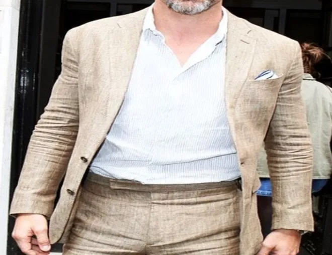 2018-Latest-Coat-Pant-Designs-Champagne-Beige-Linen-Suits-Men-Slim-Fit-Summer-Beach-Causal-Tuxedo