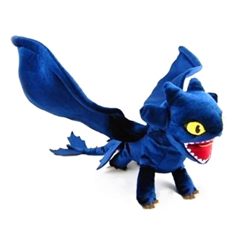 

How To Train Your Dragon 3 Light Fury Night Fury Toothless Plush Toy White Dragon Stuffed Animal Dolls