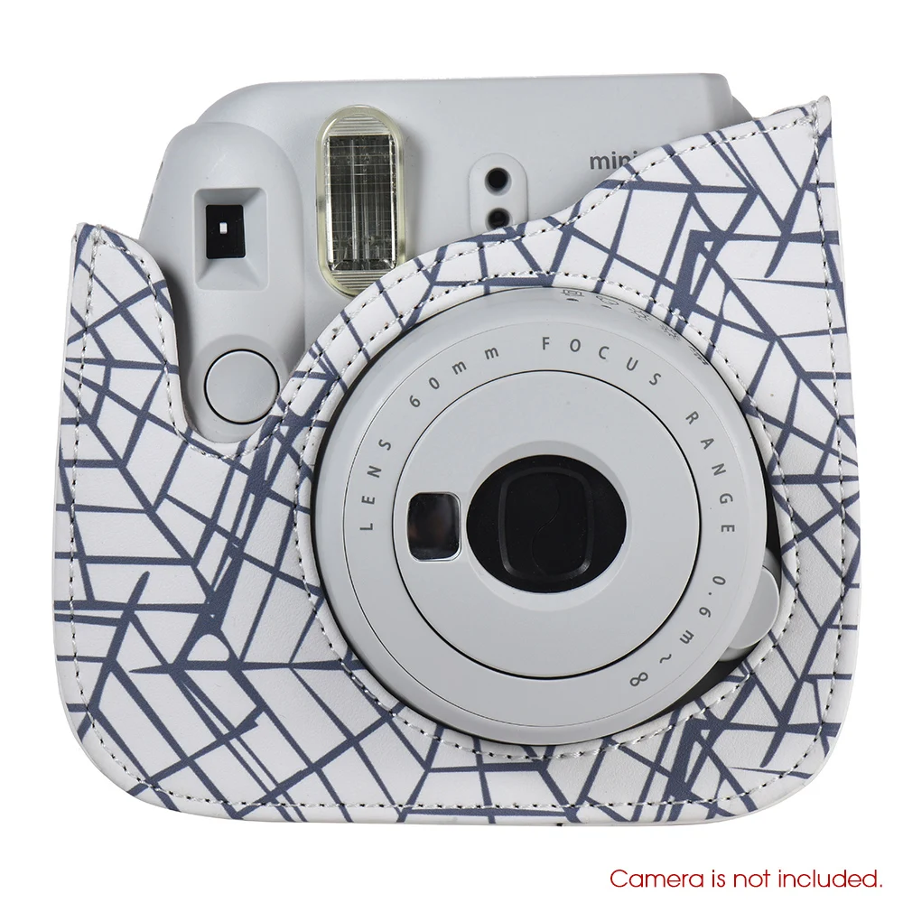 Andoer PU сумка для камеры защитный чехол для Fujifilm Instax Mini 8 8+ Mini 9 чехол s маленькая PU сумка на плечо для мгновенной камеры