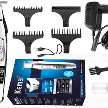 100-240 V профессиональная машинка для стрижки волос Электрический триммер волос 0,1 мм волосы резки борода триммер Стрижка Clipper аккумуляторная