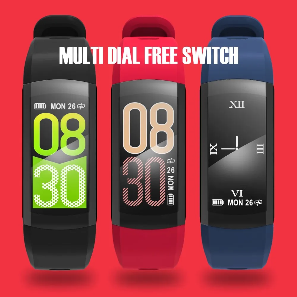 Focusmart 2019 New S906 Smart Watch Multilingual Word Library Real-time Heart Rate Measurement Intelligent Reminder Smart Watch