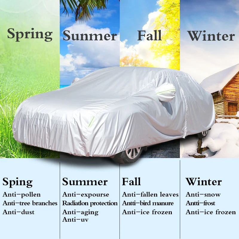 Водонепроницаемые чехлы для автомобиля Размер S/M/L/XL/XXL SUV YL/YXL/YXXL универсальные