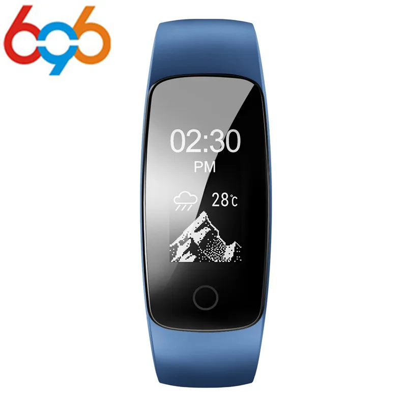

EnohpLX Smart Band Bracelet ID107Plus HR Heart Rate Bracelet Monitor Wristband Health Fitness Tracker For Android iOS VS MI Band