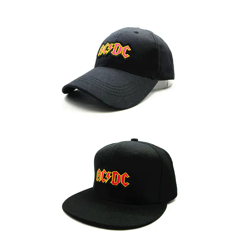

LDSLYJR 2018 ACDC letter embroidery cotton Baseball Cap hip-hop cap Adjustable Snapback Hats for kids and adult size 41