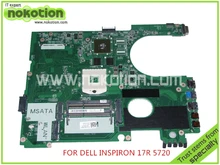 DA0R09MB6H1 REV H CN 01040N 1040N For Dell inspiron 17R 5720 laptop font b motherboard b