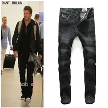 Free shipping Brand 2017 Men Jeans Straight Leg Long Pants Man Pants Casual Fashion Slim Fit jeans Denim Trousers The size 28-42