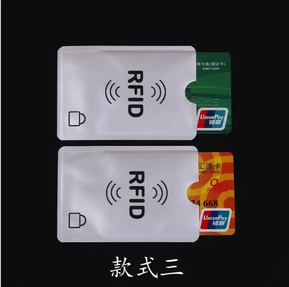 

5 pcs/lot Card Minder RFID Blocking Contactless Debit Credit Card Slim Protector Sleeve Wallets