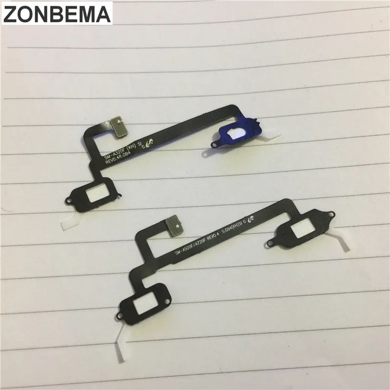 

ZONBEMA NEW Home Button Touch Light Sensor Flex Cable Ribbon For Samsung Galaxy A3 A5 A7 2017 A320 A520 A720