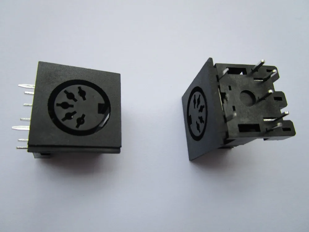 

30 pcs Circular DIN Jack Female S Terminal 5 pin PCB Mount Connector