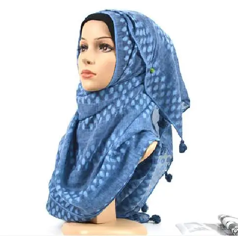 

V88 Tassel plain viscose scarf crinkle muslim hijab wraps headband shawls/scarf 180*90cm 10pcs/lot