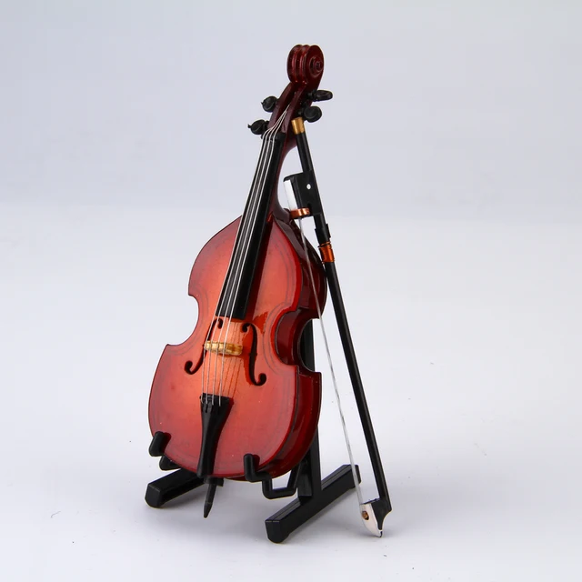 12cm big bass Musical Instrument Mini Musical Instrument big bass Toy Shaped Stylish decoration