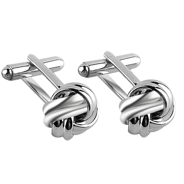 Popular Fine Round French Cuff links Male Auto Fine Cufflinks For Men