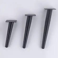 4 шт. мебель из нержавеющей стали футов 25 см Высота столы шкафы ножки диван кровать ТВ ножки шкафа с монтажными винтами косой ноги