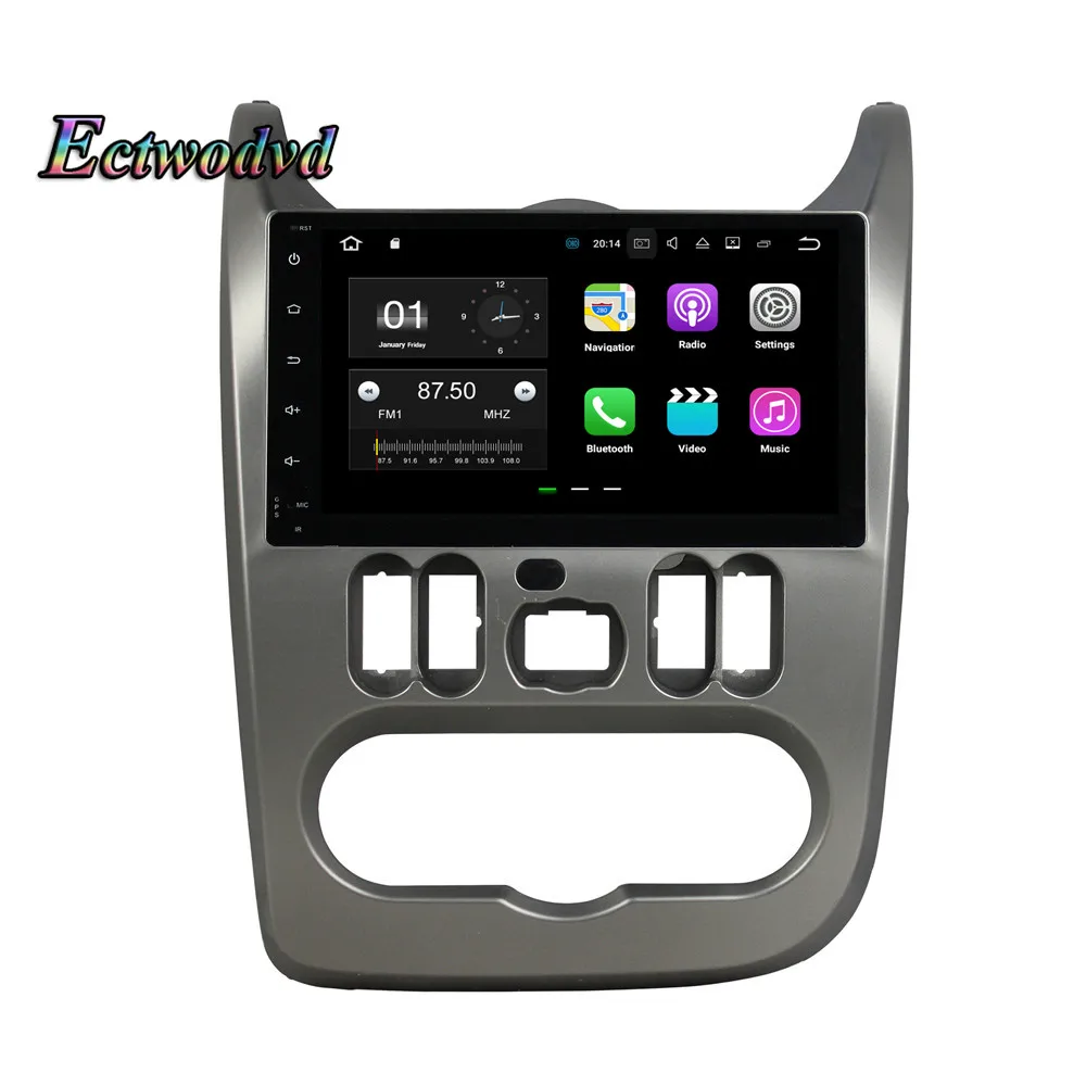 Cheap Ectwodvd Octa Core 4G RAM 64G ROM Android 9.0 Car Multimedia DVD Player GPS HeadUnit For Renault Logan/Sandero/Duster 2015 2016 13