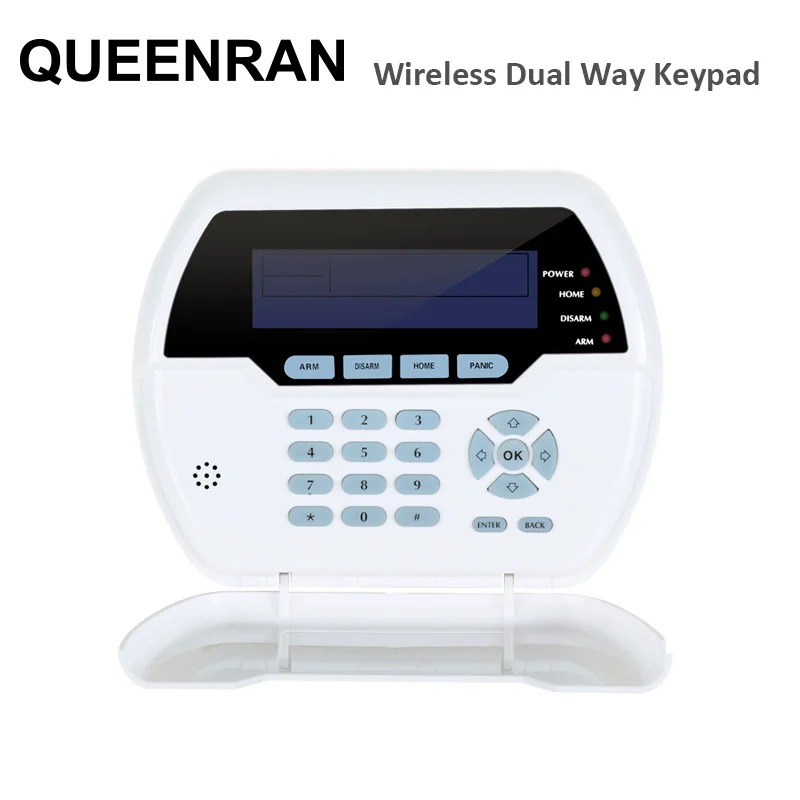 433MHz PB-502R Dual Way Communication LCD Keypad Password Keyboard for Alarme Maison ST-VGT, ST-3B, ST-IIIB, ST-V msd6a628vx st