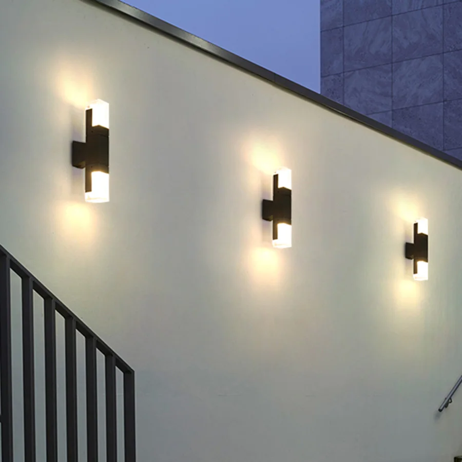 BEIAIDI современный поверхностный настенный светодиодный светильник уличный датчик движения садовый крыльцо свет водонепроницаемый Vilia отель настенная лампа для балкона