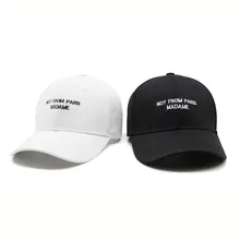 Женская шляпа для папы, бейсболка, мужские и женские кепки, бейсболка, сетчатая шапка, Молодежная модная трендовая черно-белая кепка для мужчин, Beisbol