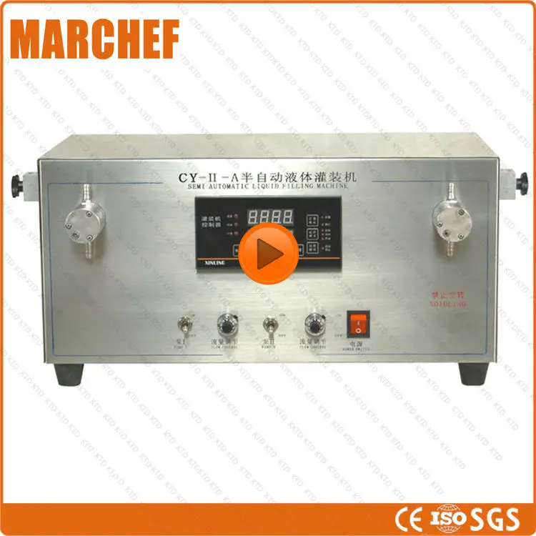 liquid piston filling machine