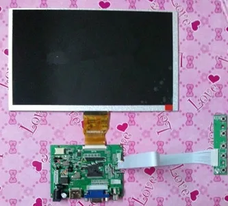 

Raspberry Pi Reversing the priority+HDMI+VGA+2AV Drive Board + 9.0 inch HD TFT LCD Screen 1024*600